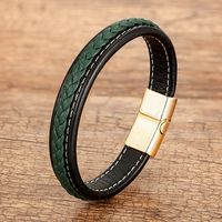 Casual Simple Style Solid Color Alloy Braid Unisex Bracelets main image 4