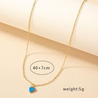 Ig Style Korean Style Heart Shape Alloy Wholesale Pendant Necklace sku image 2