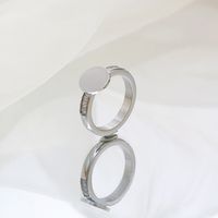 304 Stainless Steel 18K Gold Plated Casual Streetwear Solid Color Rings main image 4