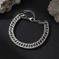 Casual Punk Cool Style Leaf Skull Pu Leather Alloy Men's Bracelets sku image 19