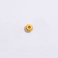 Simple Style Flower Sterling Silver Plating Gold Plated Jewelry Accessories sku image 3