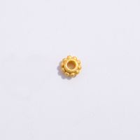Simple Style Flower Sterling Silver Plating Gold Plated Jewelry Accessories sku image 4