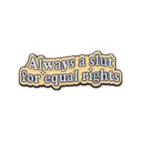 Cartoon Style Cowboy Style Letter Alloy Stamping Stoving Varnish Plating Unisex Brooches sku image 14