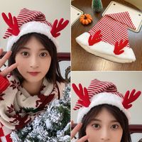 Christmas Basic Classic Style Bow Knot Cloth Family Gathering Party Festival Christmas Hat sku image 22