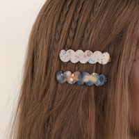 Simple Style Color Block Acetic Acid Sheets Plating Hair Clip main image 4