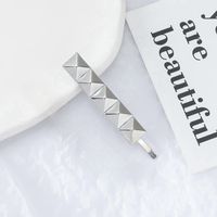 Simple Style Heart Shape Metal Plating Hair Clip sku image 1