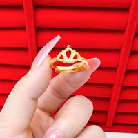 1 Piece Chinoiserie Bow Knot Copper Plating Open Ring sku image 50