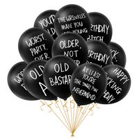 Birthday Basic Simple Style Letter Emulsion Party Festival Balloons main image 6