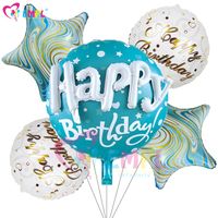 Birthday Cute Sweet Letter Heart Shape Aluminum Film Party Festival Balloons main image 3