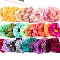 Simple Style Solid Color Cloth Hair Tie main image 6
