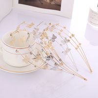 Women's Fairy Style Simple Style Butterfly Alloy Hair Band main image 1