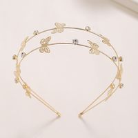 Women's Fairy Style Simple Style Butterfly Alloy Hair Band main image 3