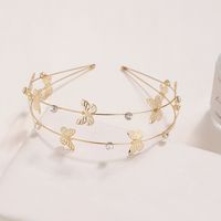 Women's Fairy Style Simple Style Butterfly Alloy Hair Band main image 4