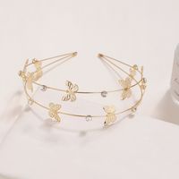Women's Fairy Style Simple Style Butterfly Alloy Hair Band sku image 1