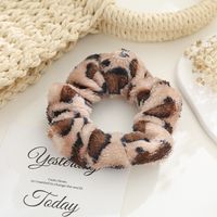 Cute Sweet Color Block Cloth Rib-knit Hair Tie main image 2