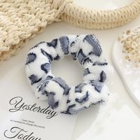 Cute Sweet Color Block Cloth Rib-knit Hair Tie sku image 4
