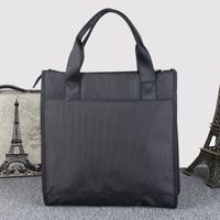 Hommes Couleur Unie Nylon Fermeture Éclair Sac À Main main image 4