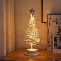 Weihnachten Einfacher Stil Weihnachtsbaum Eisen Innen Gruppe Beleuchtung sku image 2