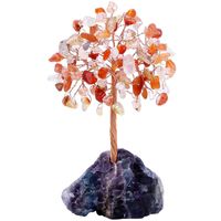 Novelty Tree Crystal Ornaments Artificial Decorations sku image 5