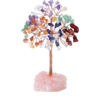 Novelty Tree Crystal Ornaments Artificial Decorations sku image 4