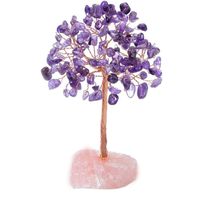 Novelty Tree Crystal Ornaments Artificial Decorations sku image 2