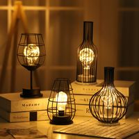 Simple Style Artistic Geometric Iron Indoor Party Night Lights main image 2