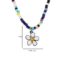 Ig Style Sweet Flower Beaded Women's Pendant Necklace main image 3