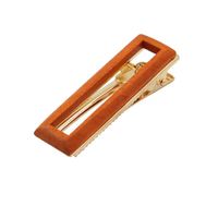 Women's Simple Style Rectangle Metal Plating Hair Clip sku image 2