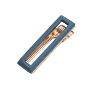Women's Simple Style Rectangle Metal Plating Hair Clip sku image 3