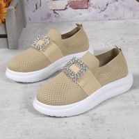 Women's Basic Solid Color Round Toe Casual Shoes sku image 1