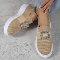 Women's Basic Solid Color Round Toe Casual Shoes main image 4