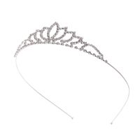 Women's Elegant Lady Shiny Geometric Alloy Plating Inlay Zircon Crown sku image 2