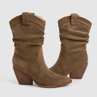 Women's Streetwear Solid Color Point Toe Classic Boots main image 3
