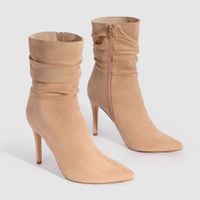 Women's Streetwear Solid Color Point Toe Classic Boots main image 4