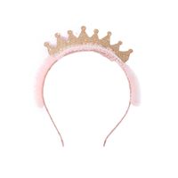 Cute Crown Cloth Gauze Hair Band main image 2