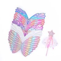 Cartoon-stil Schmetterling Tuch Pailletten Haarklammer main image 1