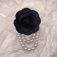 Elegant Camellia Imitation Pearl Unisex Brooches sku image 13