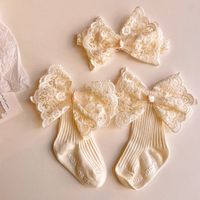 Cute Sweet Flower Bow Knot Ribbon Lace Sequins Handmade Hair Band sku image 4