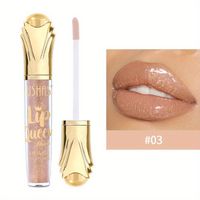 Elegant Multicolor Solid Color Plastic Lip Glaze sku image 3