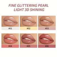 Elegant Multicolor Solid Color Plastic Lip Glaze main image 2