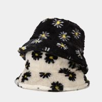 Unisex Cute Pastoral Flower Wide Eaves Bucket Hat main image 2