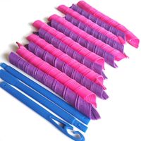 Lady Solid Color Nylon Hair Curler 1 Set sku image 1