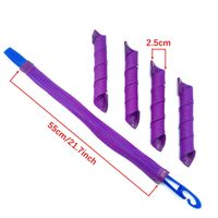 Lady Solid Color Nylon Hair Curler 1 Set main image 3