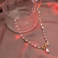 Classic Style Streetwear Geometric Imitation Pearl Women's Pendant Necklace main image 5