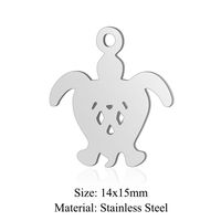 Simple Style Spider Giraffe Stainless Steel Plating Jewelry Accessories sku image 3