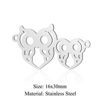 Simple Style Spider Giraffe Stainless Steel Plating Jewelry Accessories sku image 24