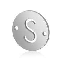Simple Style Letter Titanium Steel Polishing Plating Jewelry Accessories sku image 19