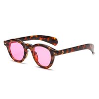 Simple Style Commute Color Block Pc Oval Frame Full Frame Women's Sunglasses main image 2