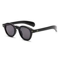 Simple Style Commute Color Block Pc Oval Frame Full Frame Women's Sunglasses main image 4