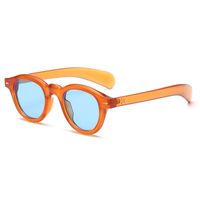 Simple Style Commute Color Block Pc Oval Frame Full Frame Women's Sunglasses main image 5